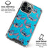 Disney Lilo and Stitch Face Expression Pattern iPhone 16 Pro Max Clear Case